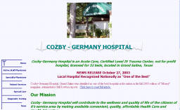 Cozby Germany Hospital